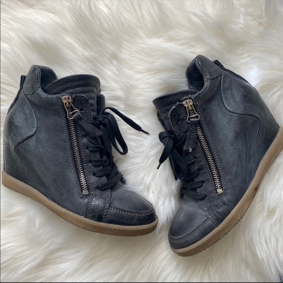 miz mooz wedge sneakers